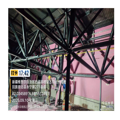 High Wind Resistance Steel Structure with Bolt Connection for Performance and Easy Assembly