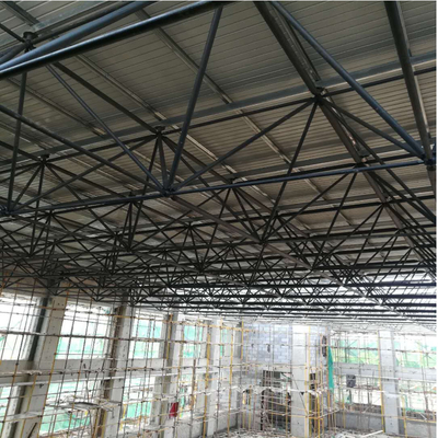 S235JR Pre Engineered Commercial Steel Frame Buildings 32.2m 39m ประกอบง่าย