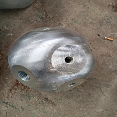 Q345 Ukuran Ball Joint Space Frame การตัดโหนดประกอบง่ายสำหรับอาคาร