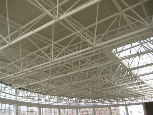 M6 Q235 Space Frame Node Space Frame Bolt Ball หัวใหญ่สำหรับโครงสร้างเชิงพื้นที่