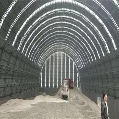 S235JR Multi Slope 3D Space Frame Truss 100m สำหรับการก่อสร้างโรงเก็บเครื่องบิน