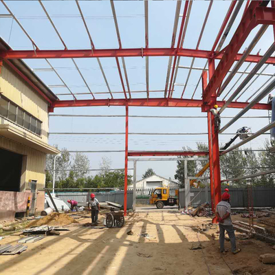 โครงเหล็กพอร์ทัลสีที่กำหนดเองสำหรับการใช้งานเชิงพาณิชย์