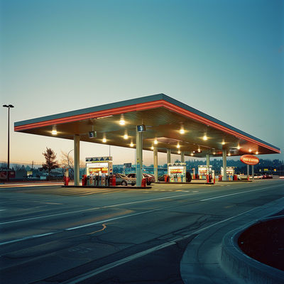 โครงสร้างเหล็กเฟรมอวกาศ หลังคา สถานีบริการน้ำมัน ระบบหลังคาด่านเก็บค่าผ่านทาง ISO GB