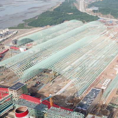 โกดังโครงสร้างเหล็กแบบกำหนดเอง โรงงานสำเร็จรูป