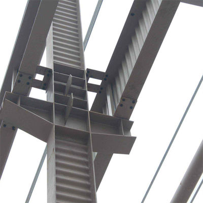 แผ่นเพดานเหล็ก Prefabricated Q235 Q345B สําหรับการก่อสร้างโกดัง