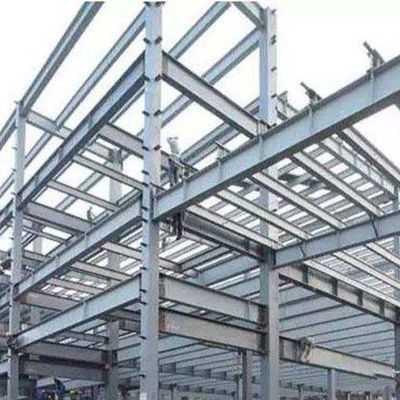 อาคารโครงสร้างเหล็กเบาสําหรับโรงงานโกดัง GB มาตรฐาน