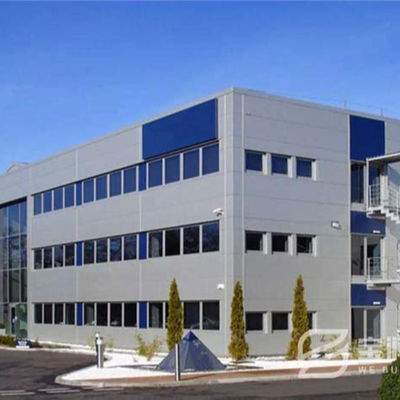 อาคารโครงสร้างเหล็กเบาสําหรับโรงงานโกดัง GB มาตรฐาน