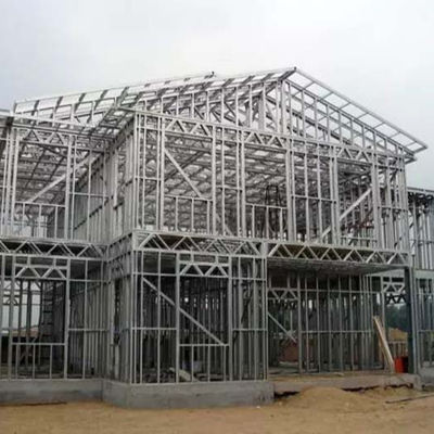 อาคารโครงสร้างเหล็กเบาสําหรับโรงงานโกดัง GB มาตรฐาน
