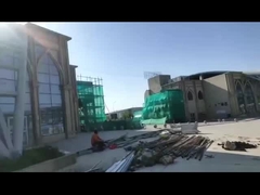 อาคารก่อสร้างโลหะกราฟอวกาศ โกดังเบาและโรงงาน